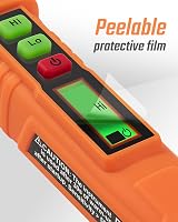 TopTes PT210 Gas Leak Detector Portable Natural Gas with Alarm Orange view 7