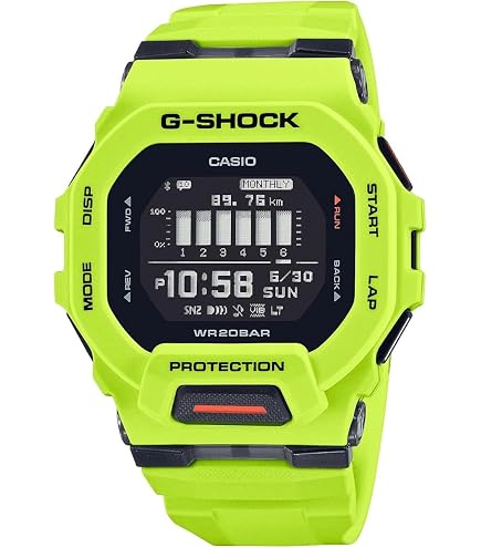 Amazon.com: G-Shock Men's GBD200 Square Case Watch Black