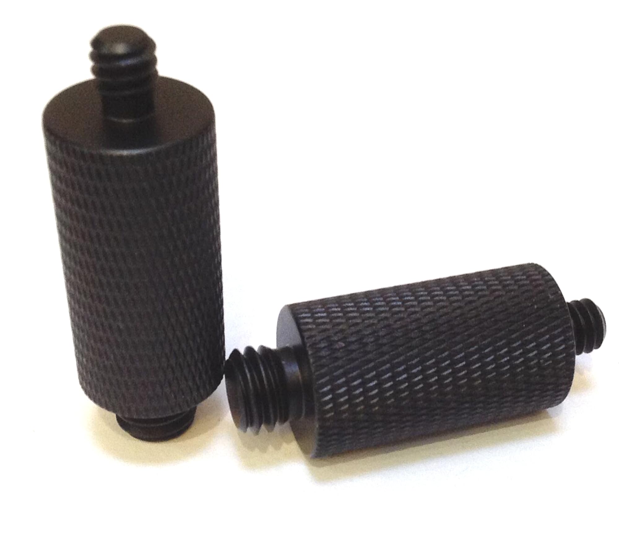 2x D-SLR Camera 3/8 Male To 1/4 Male Micro-phone Tripod Extension Screws Connect-or Adapter Direct Broadcast Live Streaming Bracket Support Fixing Extended Screw Photograph-y Parts Accessories