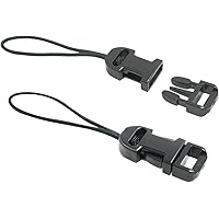 Foto&Tech 2 Pieces Quick Release QD Loop Connector for Camera Neck Strap Compatible with Fujifilm Samsung Sony Olympus Panaso