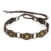 ILuvatar Women's Bohemian Style Rope Braid Waist Belt U33