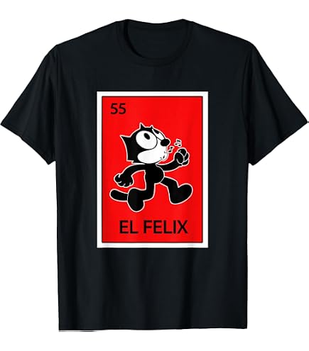 Amazon.com: Felix The Cat Portrait T-Shirt : Clothing, Shoes & Jewelry