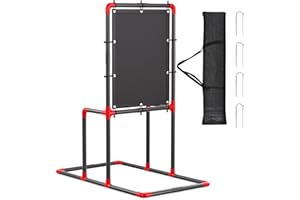 Lilithye Strike Zone Target for Blitzball Outdoor Blitzball Strike Target Set Plastic Ball Baseball Strike Zone Target Assembles & Dissembles Easily