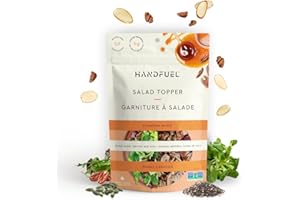 Handfuel Salad Topper Trail Mix, 5g of Protein, Almonds, Walnuts and Sunflower Seeds Nut Mix - Canadian Maple Glaze, 150g