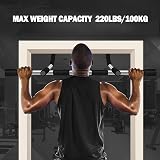 Vivo Technologies Multi-Grip Chin-Up Bar 61-81cm Doorway No Drilling Padded view 4