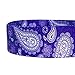 Blueberry Pet 5 Colors Paisley Flower Print Dog Leash with Soft & Comfortable Handle, 5 ft x 3/4