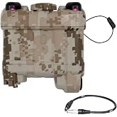 FMATAL GEAR PVS 31 NVG Battery Pack Case with Function for Tactical Helmet NVG | Paintball Airsoft Shooting Hunting Training