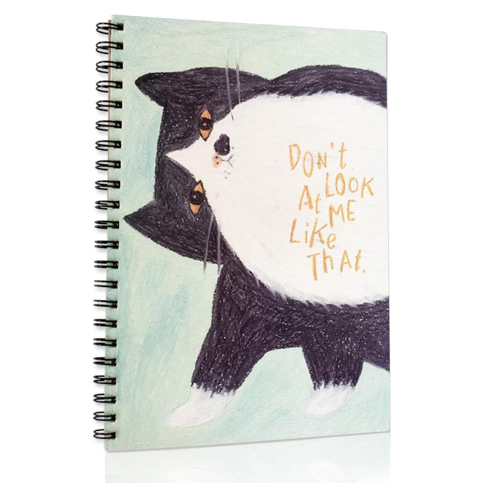 KXF Professional Spiral Bound A4 Sketch Book Blank Artist Sketch Pad with Hardback Cover- 80 Sides(40 Sheets) of 170gsm Recycled Cartridge Paper(A4 Portrait)