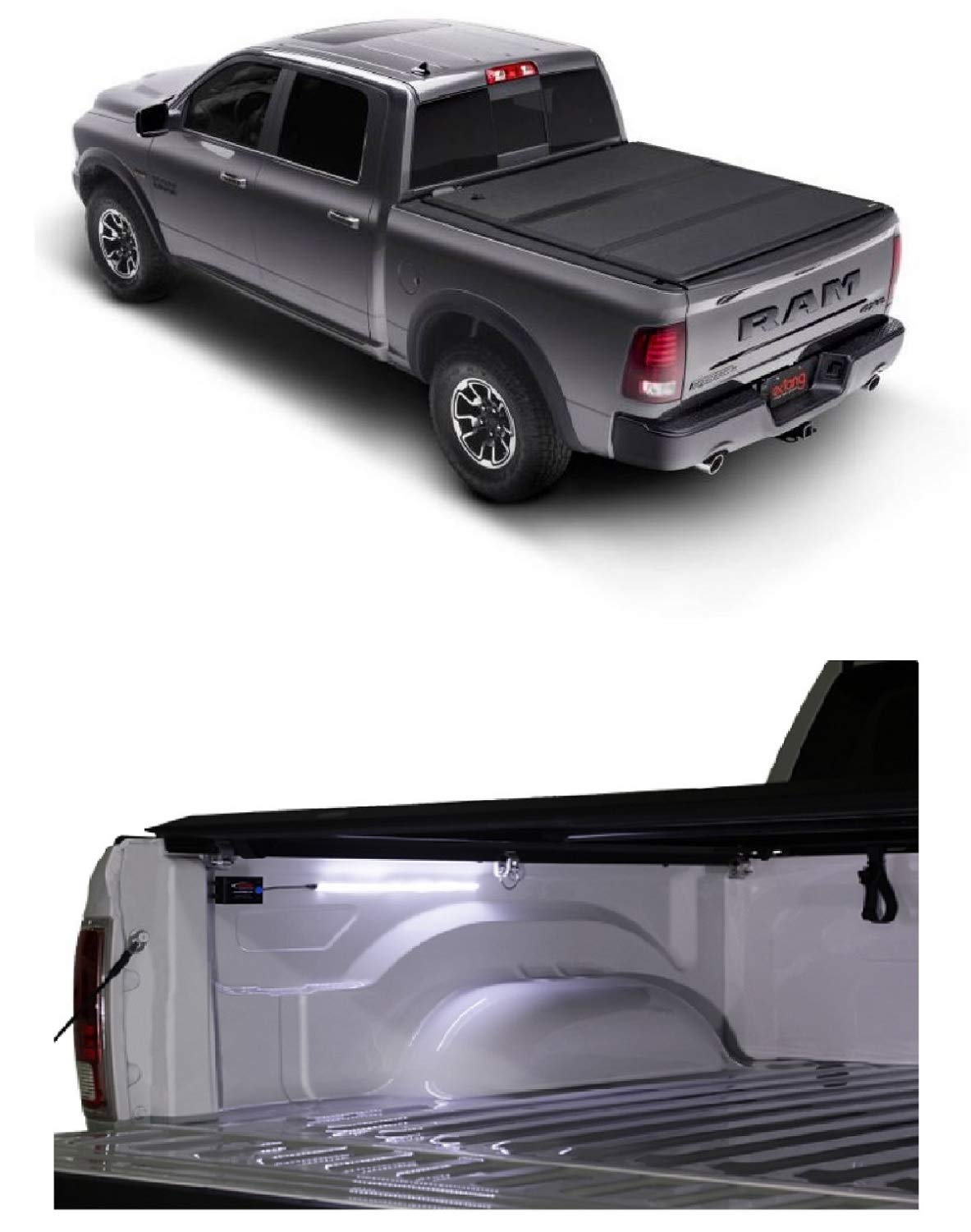 Amazon Com Extang 62475 Access 80312 Encore Tonneau Cover 18 Battery Operated Led Light Strip Bundle For 15 19 Raptor W 5 5 Bed Automotive
