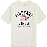 Vineyard Vines Boys Santa Whale Short-Sleeve Tee