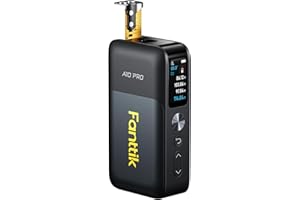 Fanttik A10 Pro 2-in-1 Digital Laser Tape Measure with HD IPS Color Display, 165Ft Rechargeable Laser Measurement Tool & 9.8Ft Measuring Tape, 6 Units Selectable, for Distance/Area/Volume