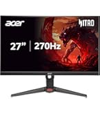 Acer Nitro XV2 XV272UV3bmiiprx 27インチWQHD Amazon.com: acer Nitro XV2 27-inch Gaming Monitor IPS WQHD