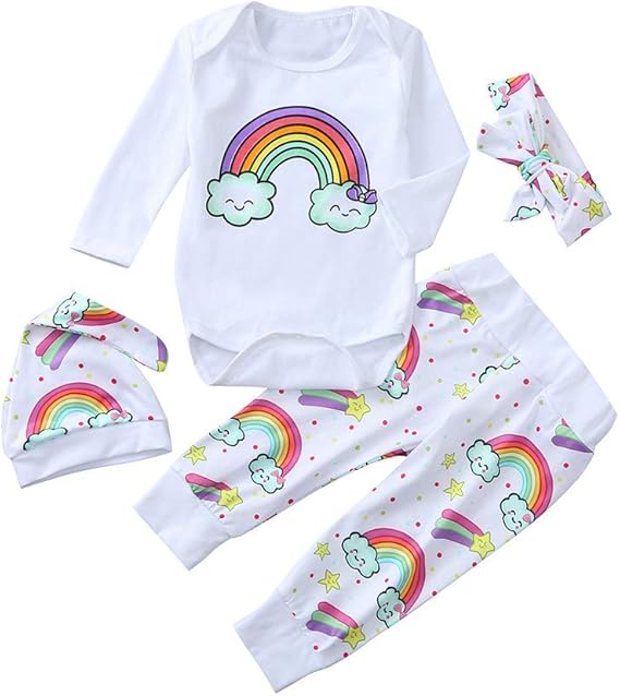 newborn onesie and hat set