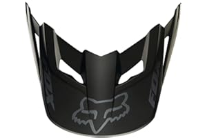 Fox Racing 2018 V1 Helmet Visor - Matte (X-Large/XX-Large) (Matte Black)