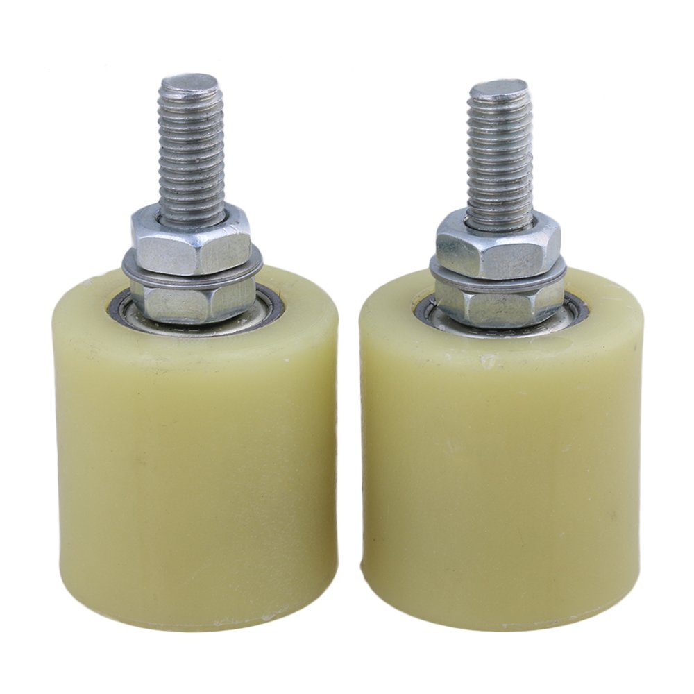 RULLI SCORREVOLI PER Cancello Scorrevole Rulli Guida Guide Kit Colonna - Foto 5