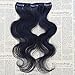 ShowJarlly Tape in Hair Extensions Ombre Human Hair for White Women 20pcs 24 Inches Ombre Hair Tape Ins Extensions Invisible Seamless Skin Weft #60 Platinum Blonde 50g