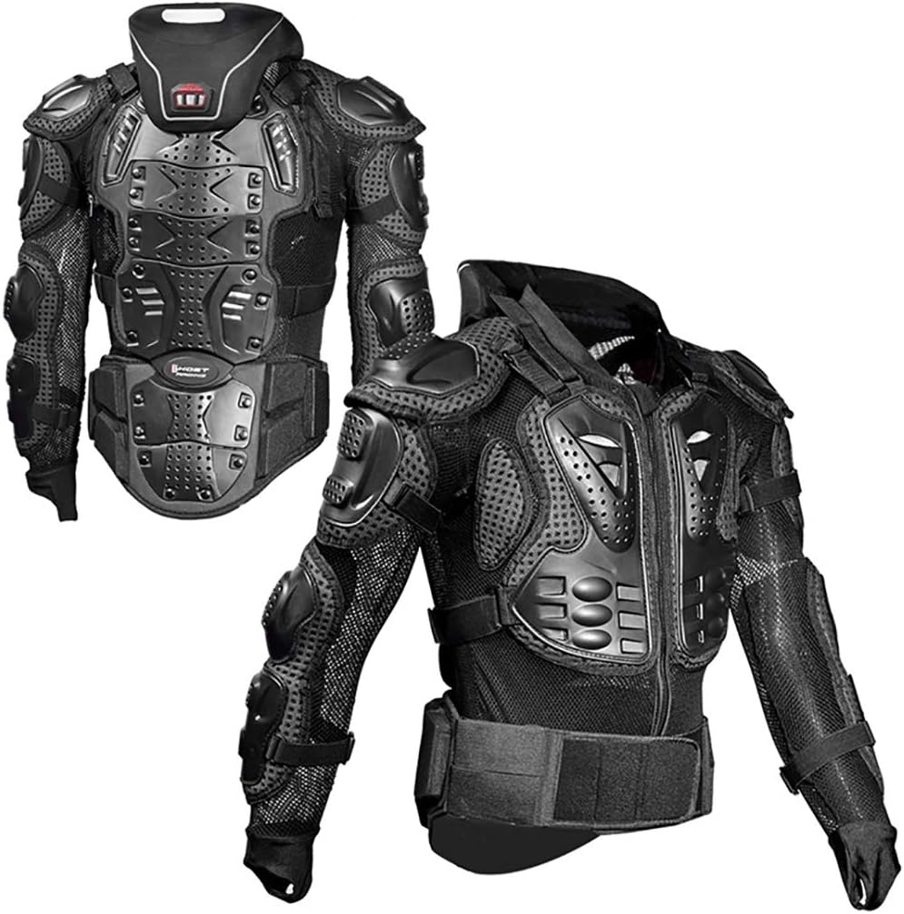 Fansport Full Body Armor Breathable Protective Safety Zipper Motorcycle