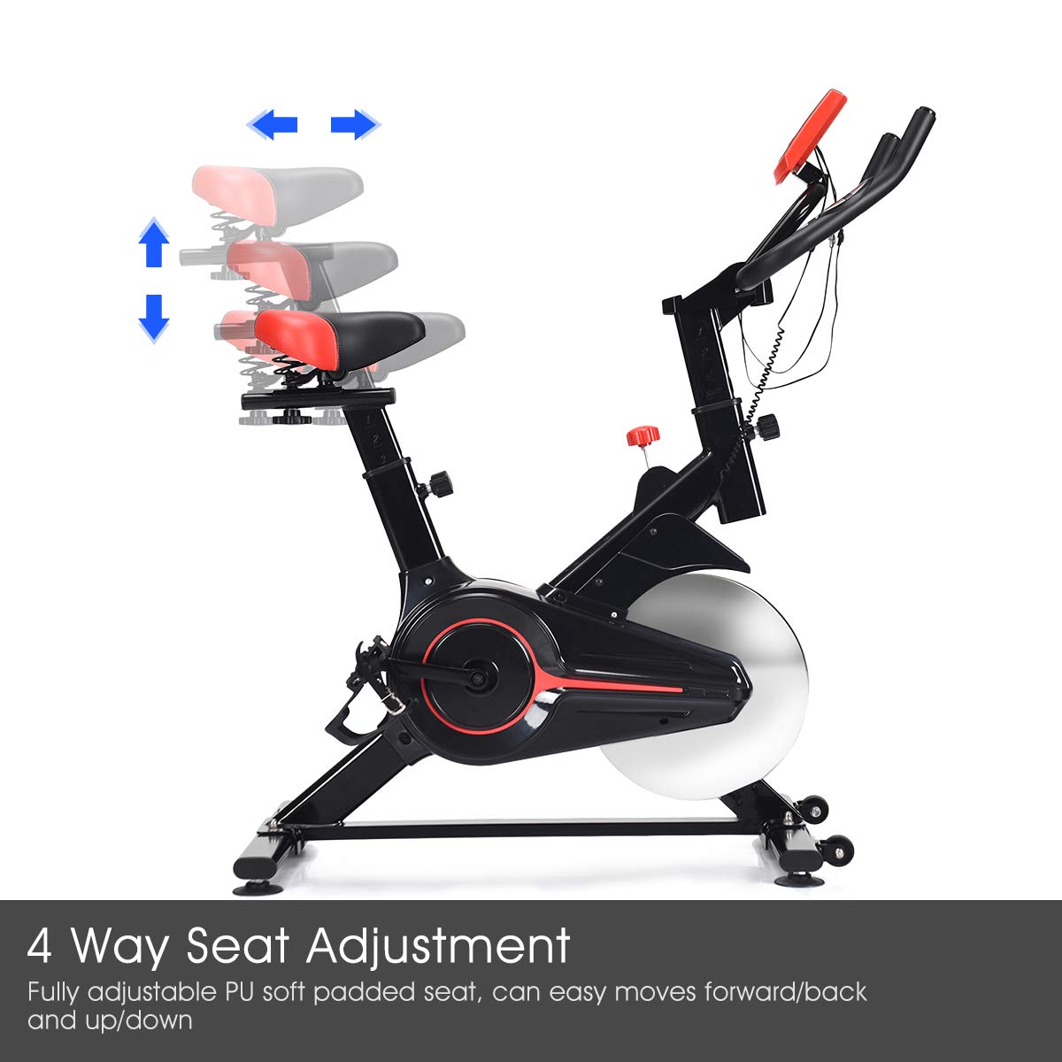stationary bike that moves