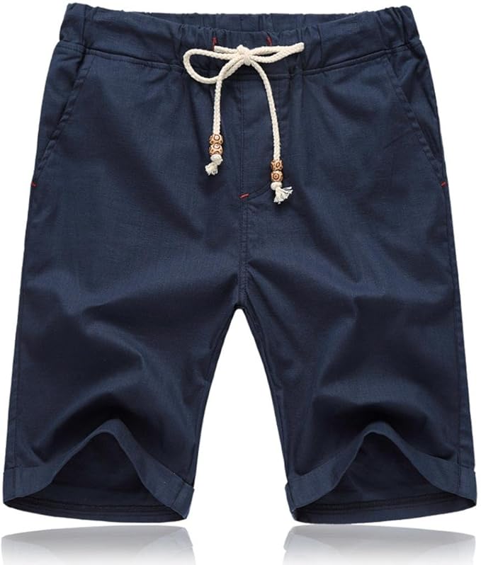 mens shorts with elastic waist