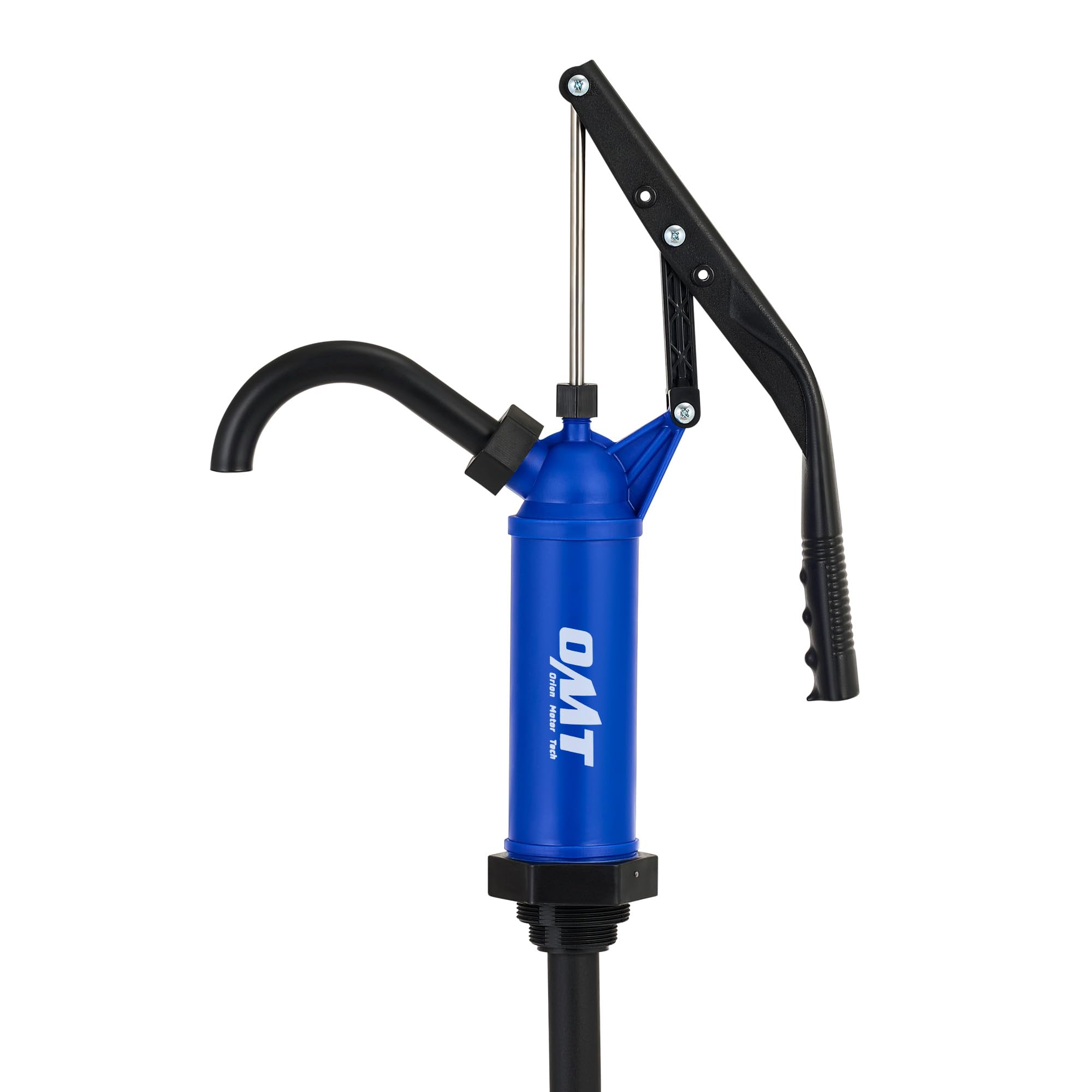 Photo 1 of Orion Motor Tech 55 Gallon Drum Pump, for Transfer of Chemicals, Acidic Solutions, Fuels, Water Based Fluids, Fits 5 to 55 Gallon Drums & Barrels, Lever Action Barrel Pump, with 3 Suction Tube