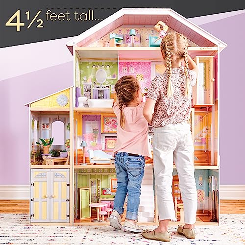 KidKraft Majestic Mansion Wooden Dollhouse with 34Piece Accessories