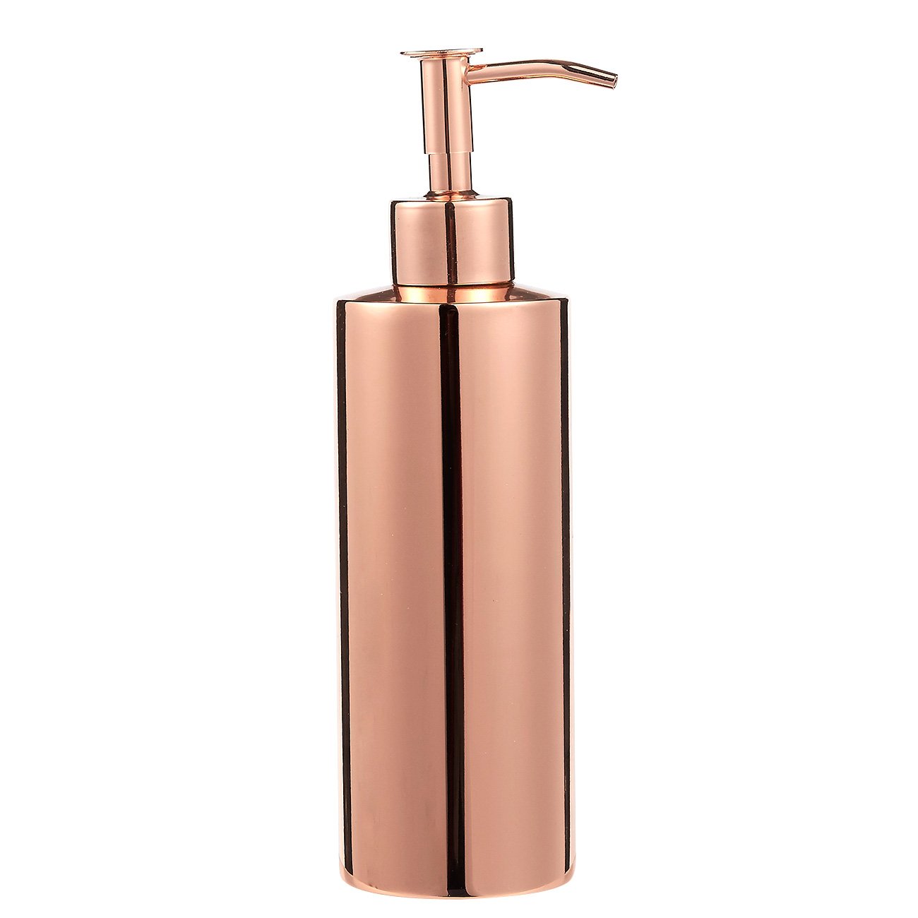 Juvale Soap Dispenser Pump Bottle Hammered Copper Plated Liquid Soap