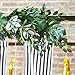 HNXZL 2 Pcs Artificial Monstera Plant Tropical palm Leaf Fake Flowers for Living Room Table Wedding Party Home Decorations
