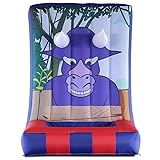 SAYOK Inflatable Bull Horn Ring Toss Game with