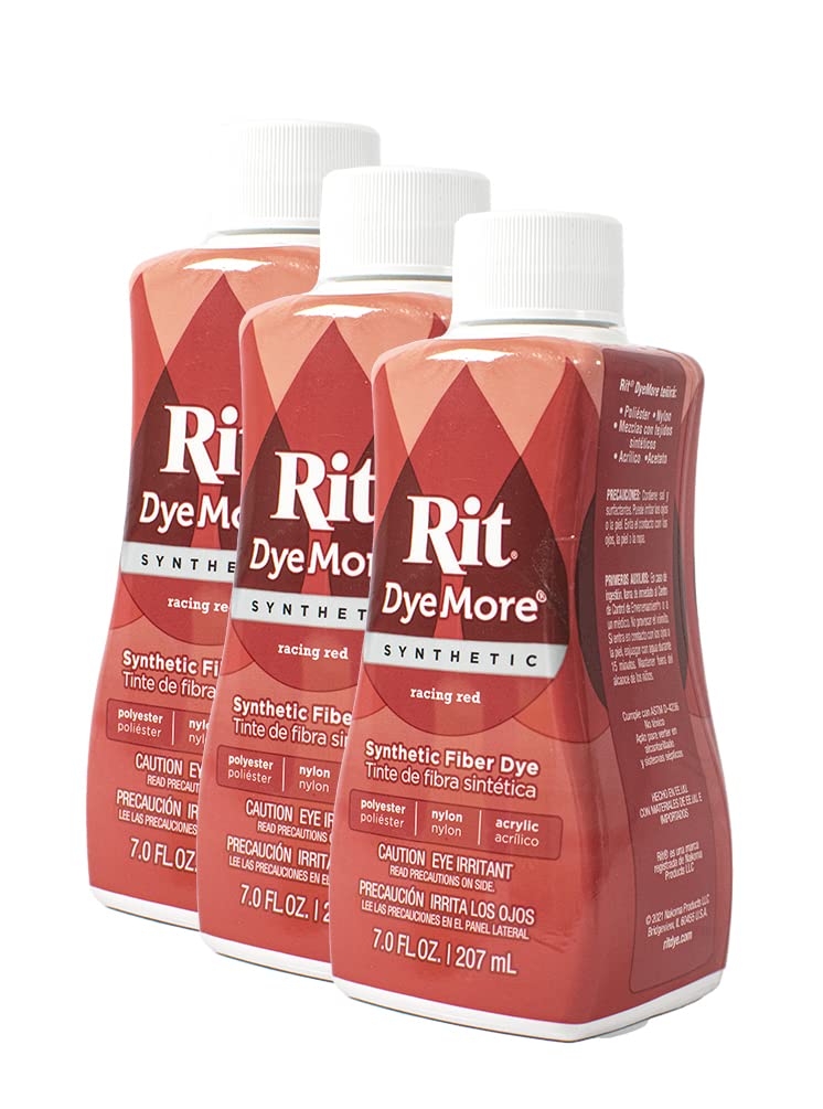 Rit Dye Liquid Synthetic 236ml Racing Red Pack of 12