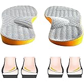 Goofort Women Men Posture Correcting Orthotic Insoles 4 in 1 Gel Insoles Flat feet Arch Support Orthopedic overpronation Supination Plantar Fasciitis Metatarsalgia X/O Valgus Varus Shoe Inserts