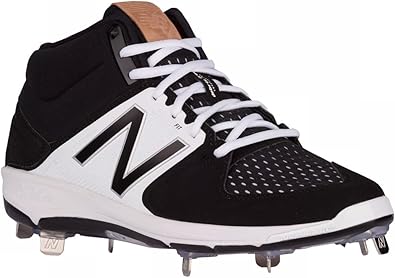 new balance men's m3000v3 mid metal cleats