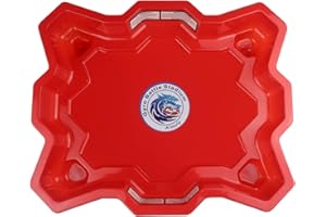 Aimoly Stadium Battle Arena for Beyblade Battling Game Metal Fusion Arena (red)