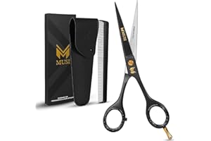 Barber Hair Cutting Scissors 6.5" – 420 Japanese Standard Stainless Steel Hair Scissors – Premium Shears for Professional Hai