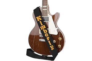 Personalized 2" Guitar Strap Custom Embroidered Name Guitar Straps Custom Nylon Belt for Electric & Acoustic Guitar Bass Gift