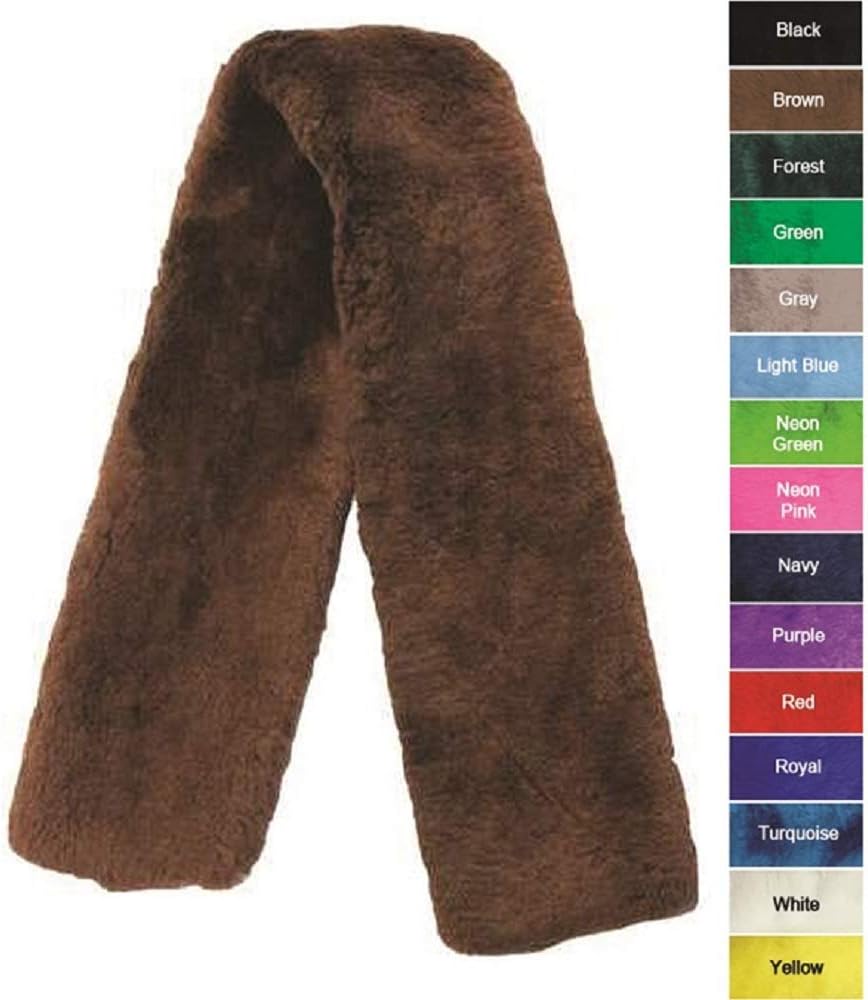 Jack's X-Long 4" x 34" Forrest Washable Soft Fleece Protection Western Cinch Girth Cover