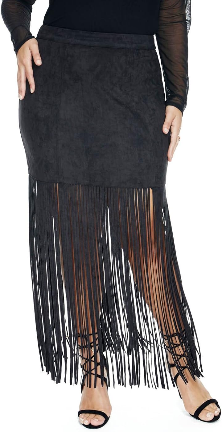 amazon plus size maxi skirts