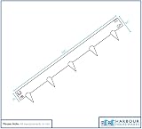 Harbour Housewares 5M Zinc Galvanised Steel Lawn Edging 8cm Face Anthracite view 9