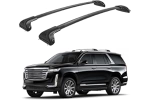 HmmtyRack 330lbs Lockable Roof Rack Cross Bars Fit for 2015 2016 2017 2018 2019 2020 Chevrolet Suburban, GMC Yukon & Yukon XL, Cadillac Escalade & Escalade ESV, Aluminum Roof Rails Crossbar Cargo Bars