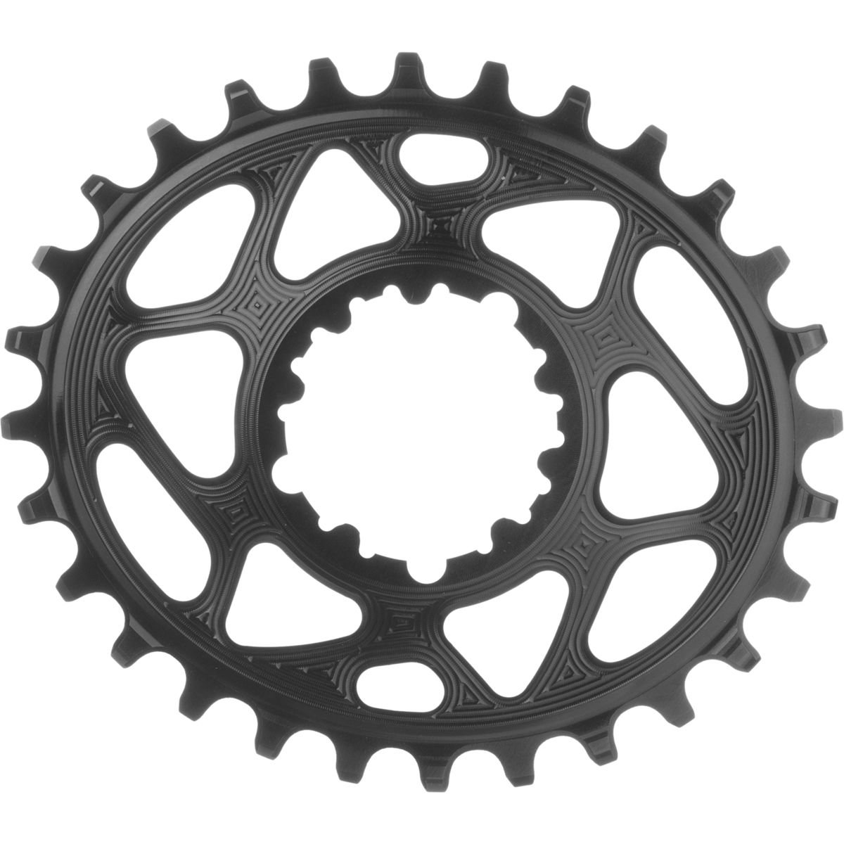 ABSOLUTE BLACK SRAM Boost148 Direct Mount Oval Traction Plate