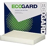 ECOGARD XC10434 Premium Cabin Air Filter Fits Nissan Rogue 2014-2020, Rogue Sport 2017-2019