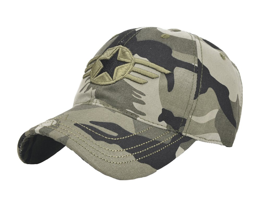 Afinder Mens Teen Boys Sun Protection Cotton Camo Cap Anti-UV Visor Breathable Outdoor Sun Hats Cycling Camping Hiking Fishing Hunting Travel Tennis Golf Beach Baseball Caps Topee