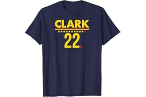 BreakingT Caitlin Clark: IND 22 - Indiana Basketball T-Shirt, Small, Blue