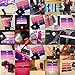 Belus Resistance Bands by with Carry Bag, Video Download and eBook. Set of Four Loop Bands for Exercise, Rehabilitation and Fitness (The Pink and Purple Collection, 10