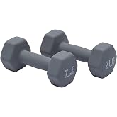 Amazon Basics Neoprene Dumbbell Hand Weights for Exercise and Muscle Toning