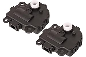 RLP HVAC Air Door Actuator Heater Blend Door Levers Compatible with 2004-2013 Chevy Impala Replaces 604-108 1573517 1574122 15844096 22754988 52409974 （2-Pack）