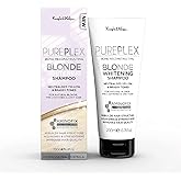 Knight & Wilson PurePlex Bond Reconstructing Blonde Shampoo. Neutralizes Brassy & Yellow Tones in All Blonde, Lightened and Grey Hair Whilst Repairing and Leaving Crisp White Blonde.