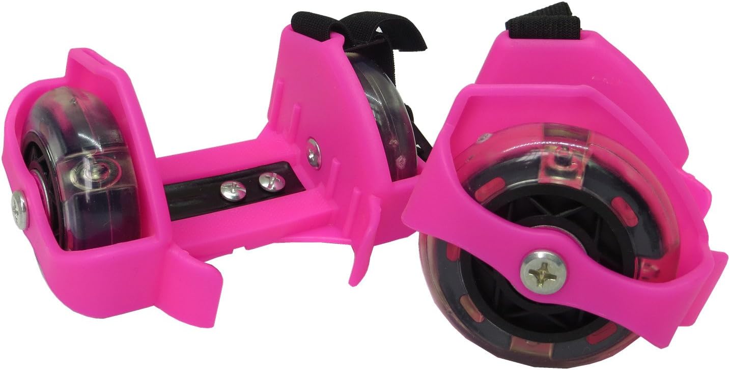 WinneG Kids Adjustable Light Friction Led Flashing Roller Shoes Heel Skate Wheel