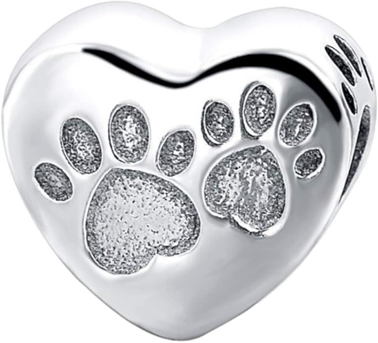 Truly Desired Jewellery CharmAnhänger Hund Mama Pfotenabdrücke 925
