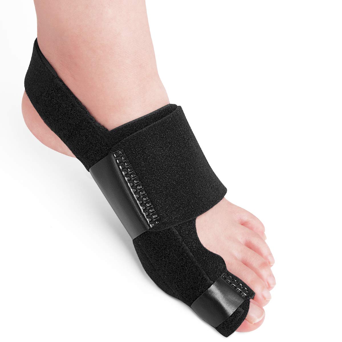 Bunion Correctors Ideal for Big Toes Bent Toes and Pain Relief, AVIDDA Bunion Splints Big Toe Straightener for Day Night Time Bunion Relief, 1 PC Corrector Left (No Separators)