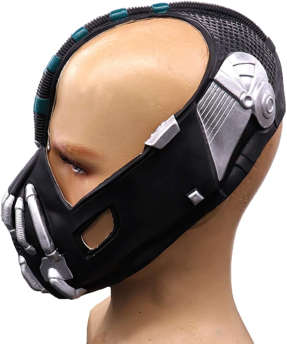 Bane Dark Knight Rise Mask Batman Movie Character Bane Mask Latex Material Mask Green